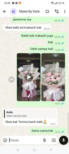 Testimonial Buket Bunga bogor